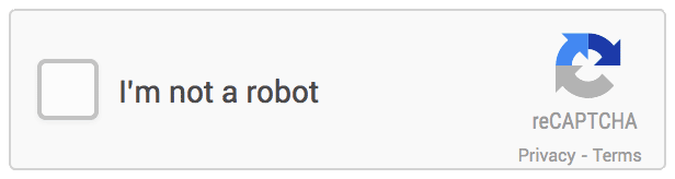 I'm not a robot.